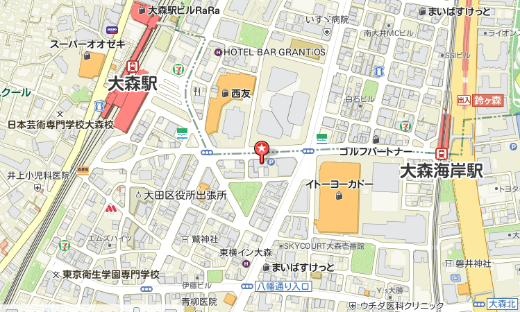 会場周辺地図